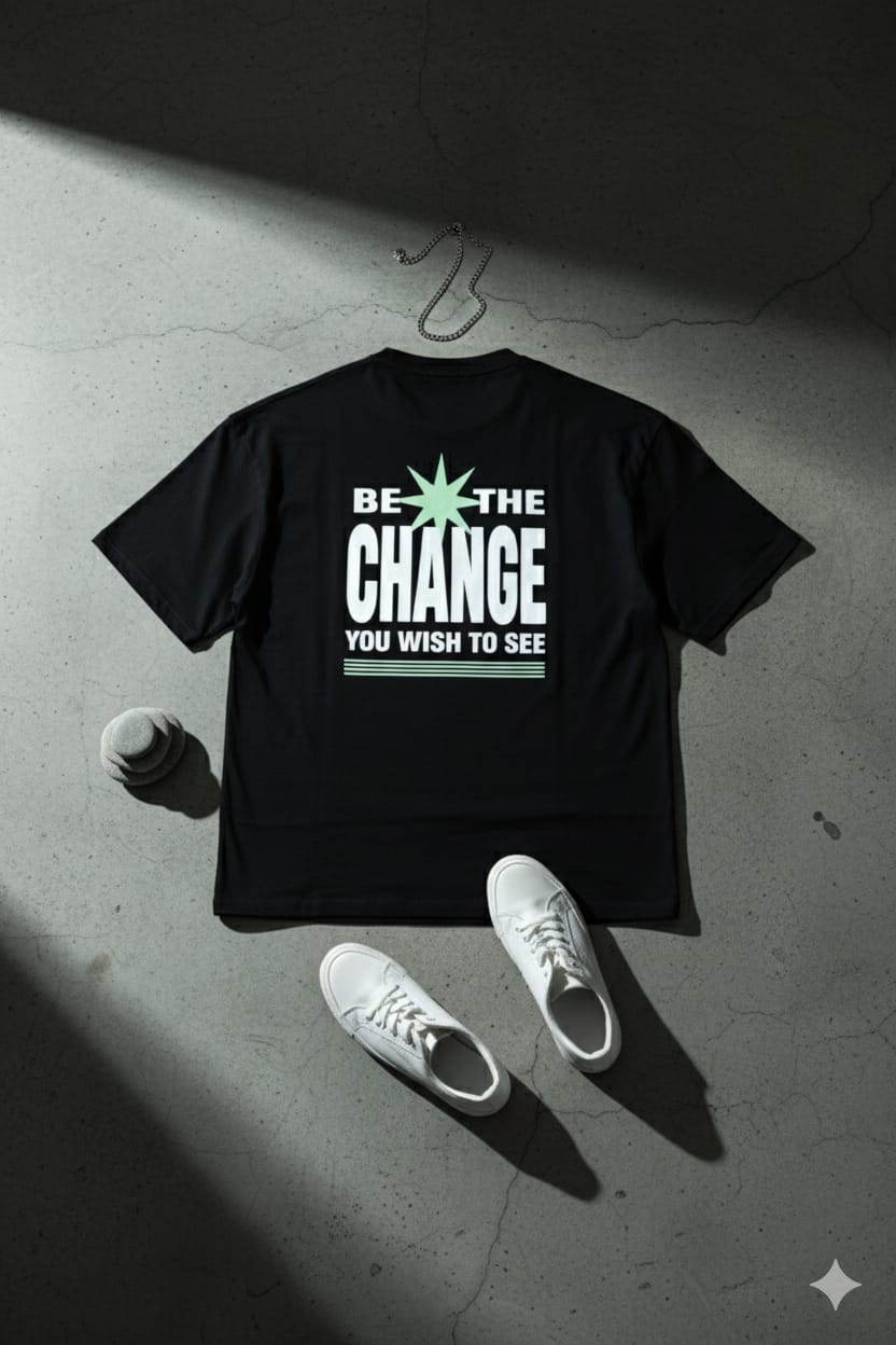 Black Oversized Premium T-Shirt - sidewalk.pk