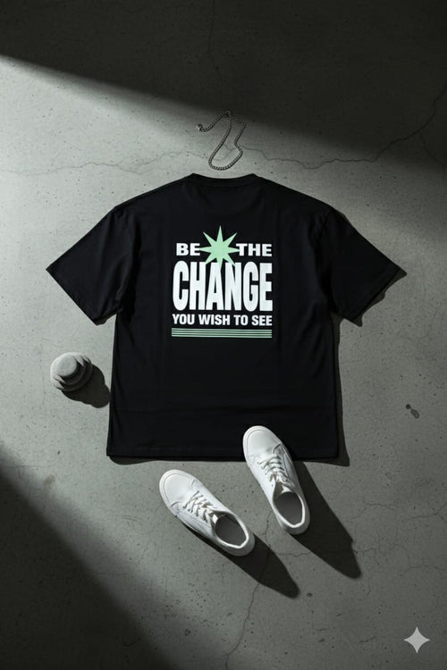 Black Oversized Premium T-Shirt - sidewalk.pk